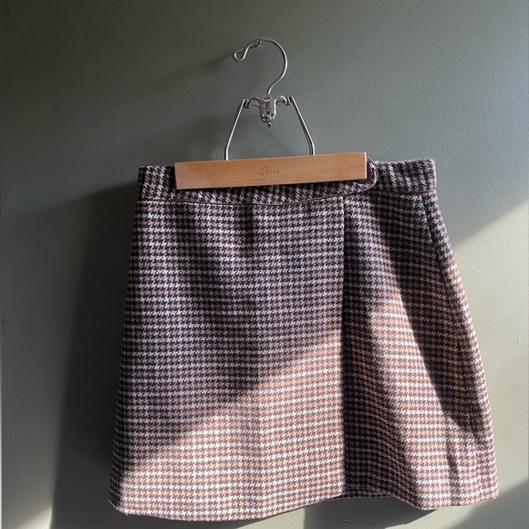 Houndstooth Vintage Skirt - Picture 2 of 4